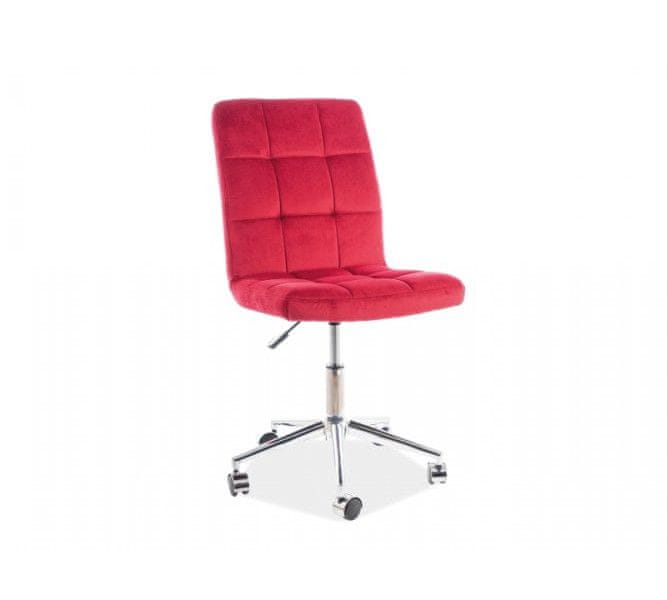 Veneti Otočná stolička SKARLET - červená